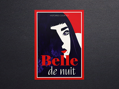 Belle de Nuit editorial illustration