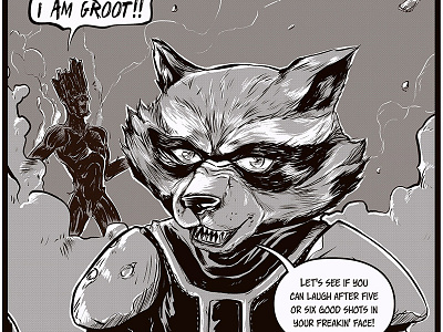 Guardians of the Galaxy fan art. comic fanart galaxy guardians mangastudio