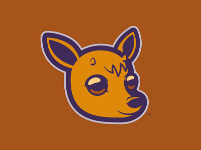 Bambi Toystore logo proposal. bambi branding character deer graphic design illustrator logo mascot vectors