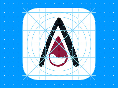 Alchema App icon alchema app graphic design icon illustrator. vectors wine