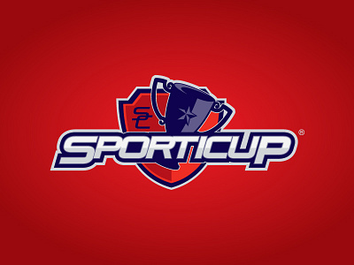 Sporticup Logo 1 app branding design graphic design ios logo soccer sports vectors web