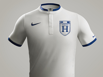 Nike Honduras Jersey 2015 (Unofficial) badge football futbol graphic design honduras jersey logo national team selección soccer uniform vectors
