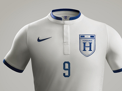 Honduras Jersey 2015 numbered badge football futbol graphic design honduras jersey logo national team selección soccer uniform vectors