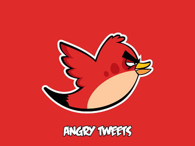 Angry Tweets Red