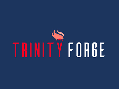 Trinityforge Logo concept 02 branding design forging graphic design logo metal vectors