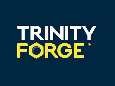 Trinityforge Logo concept 03 branding design forging graphic design logo metal vectors