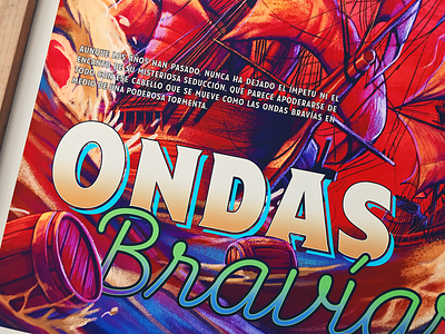 HBCo “Ondas Bravías” poster art direction beer craft beer graphic design hbco honduras brewing illustration vectors