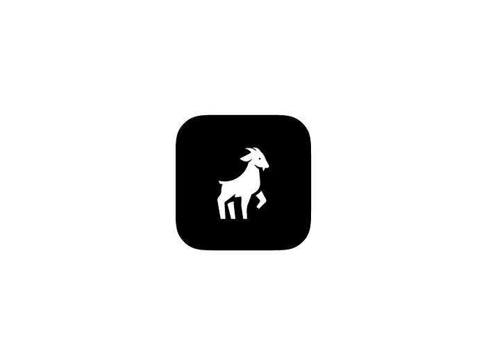 Testing goat app icon by Frank Sandres on Dribbble