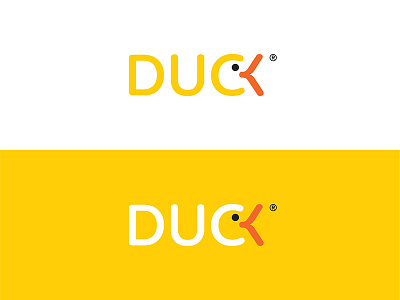 DUCK logotype branding duck duckling graphic design identity illustration logotype mascot toys vectors