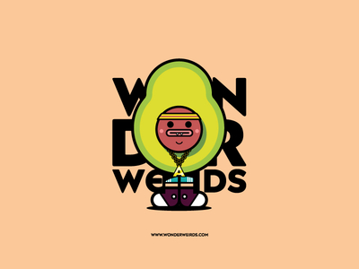 AvocadoWeird branding character design graphic design icon illustration illustrator mascot vector vectors