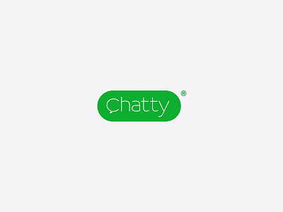 Chatty logotype branding chat chatty design graphic design icon identity logo logotype type typeart typography uiux vector vectors