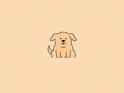 Golden Doggy character design design graphic design illustration mascot vector vectors