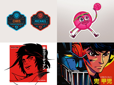 Top 4 Shots 2018 branding character design design digital art graphic design illustration illustrator vector vectors