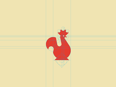 Rooster logotype branding craft design graphic design honduras icon identity logo logotype symbol vector
