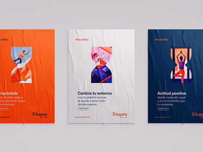 Supply Advertising Posters branding graphic design identity identity design illustration logo poster poster art print product typography vectors website