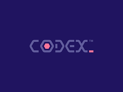 Codex corporate identity 1 branding gaming graphic design identity logo logo design logotype symmetric vectors