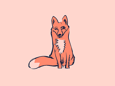 Fox Forward fox illustration sketch