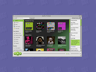 Spotify (Mac OS 9)