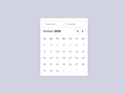 GRID CMS – Calendar calendar cms content management system date interaction interaction design purple time ui uidesign ux uxdesign