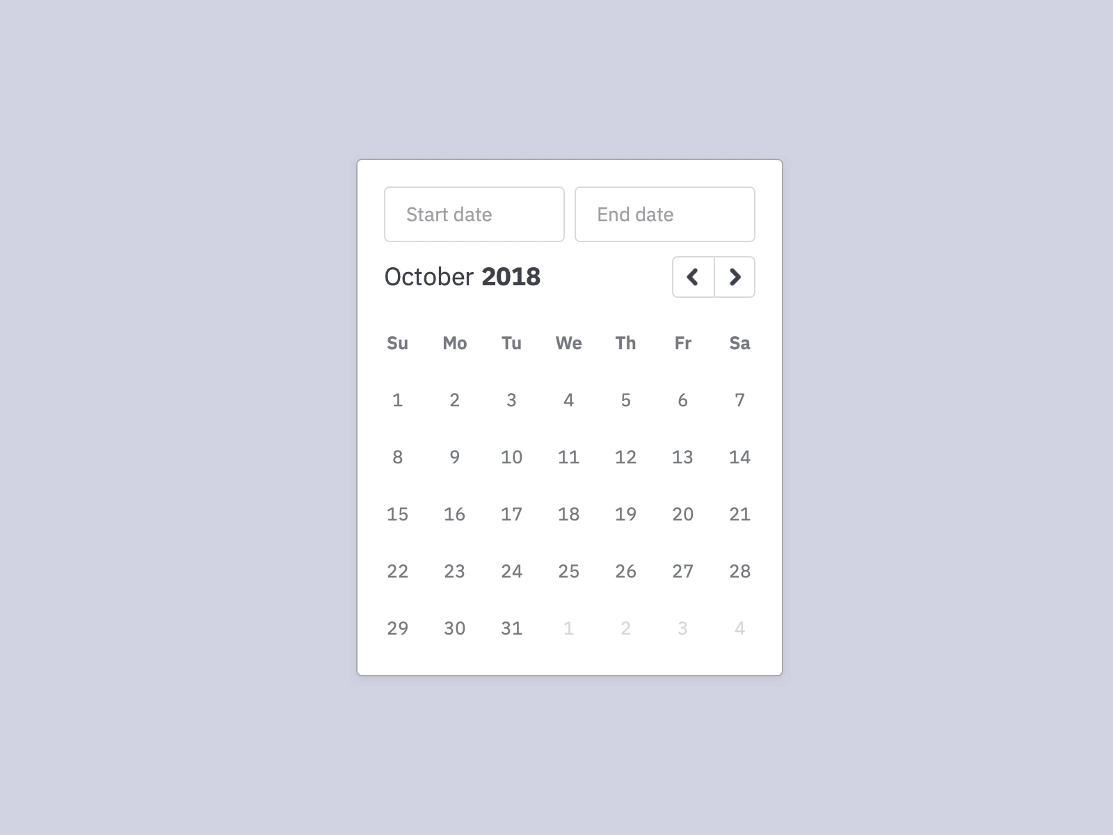 GRID CMS Calendar by Michael Feeney on Dribbble
