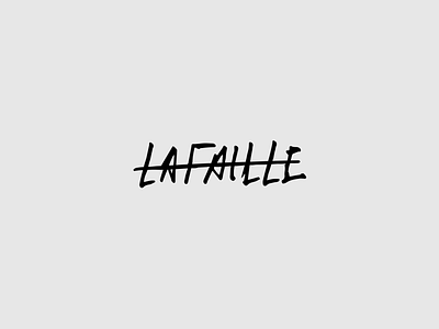 Lafaille - Logo Animation animation branding branding and identity fashion lafaille logo animation