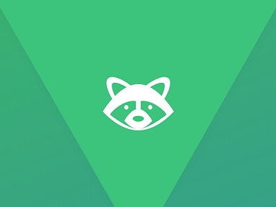 This is all I can... different approach logo raccoon