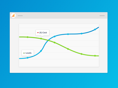 Return on investment analytics flat illustration table ui ux web