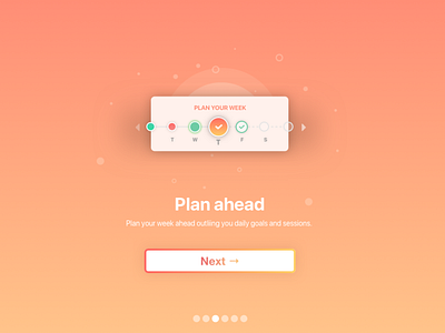 Serene Pro let's you start planning ahead
