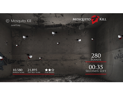 Mosquito_kill Win8 Game UI game design interface design win8 win8 app