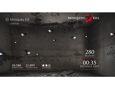 Mosquito_kill Win8 Game UI