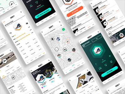 SneakerTracker UX/UI Design app design sneak peek sneaker sneakerhead sneakers social app ui ux