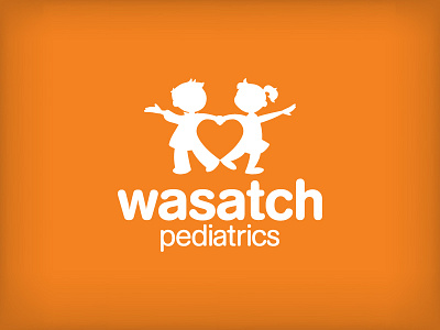 Wasatch Pediatrics Logo Concept logo
