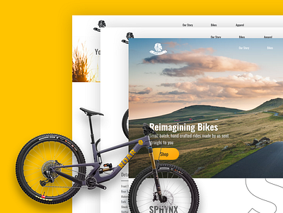 Roar Bikes Ecommerce Site Design bikes design ecommerce ui ux