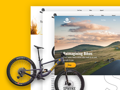 Roar Bikes Ecommerce Site Design