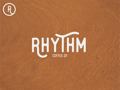 Rhythm Coffee Company business coffee design graphic icon logo