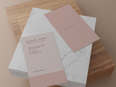 business card mockup