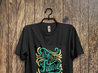 Typographic T-shirt design graphic design illustration typography