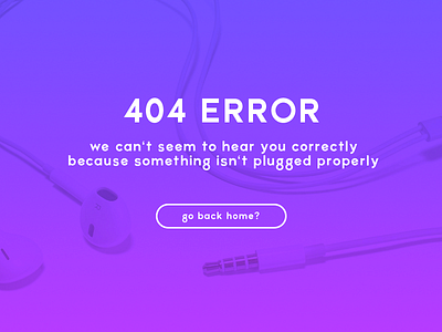 008 Daily UI — 404 error