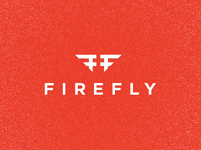 FireFly brand ff firefly logo red wings