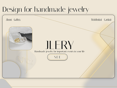 Elegant design for handmade jewelry