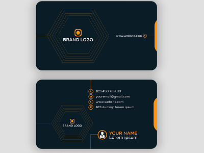 unique, creative, modern, professional business card design branding business card graphic design logo