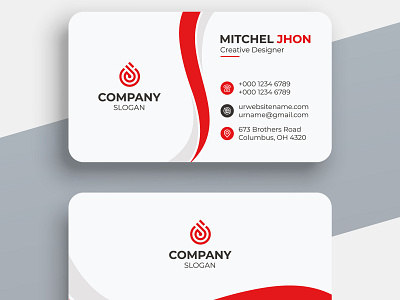 unique, creative, modern, professional business card design branding business card graphic design logo