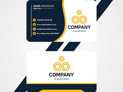 unique, creative, modern, professional business card design