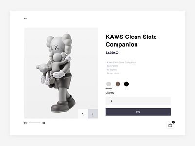 KAWS — Online store (Product)
