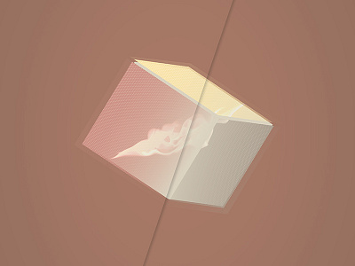 Indesign Art: 'Cubic' art cube cubic design geometric graphic indesign minimal poster square