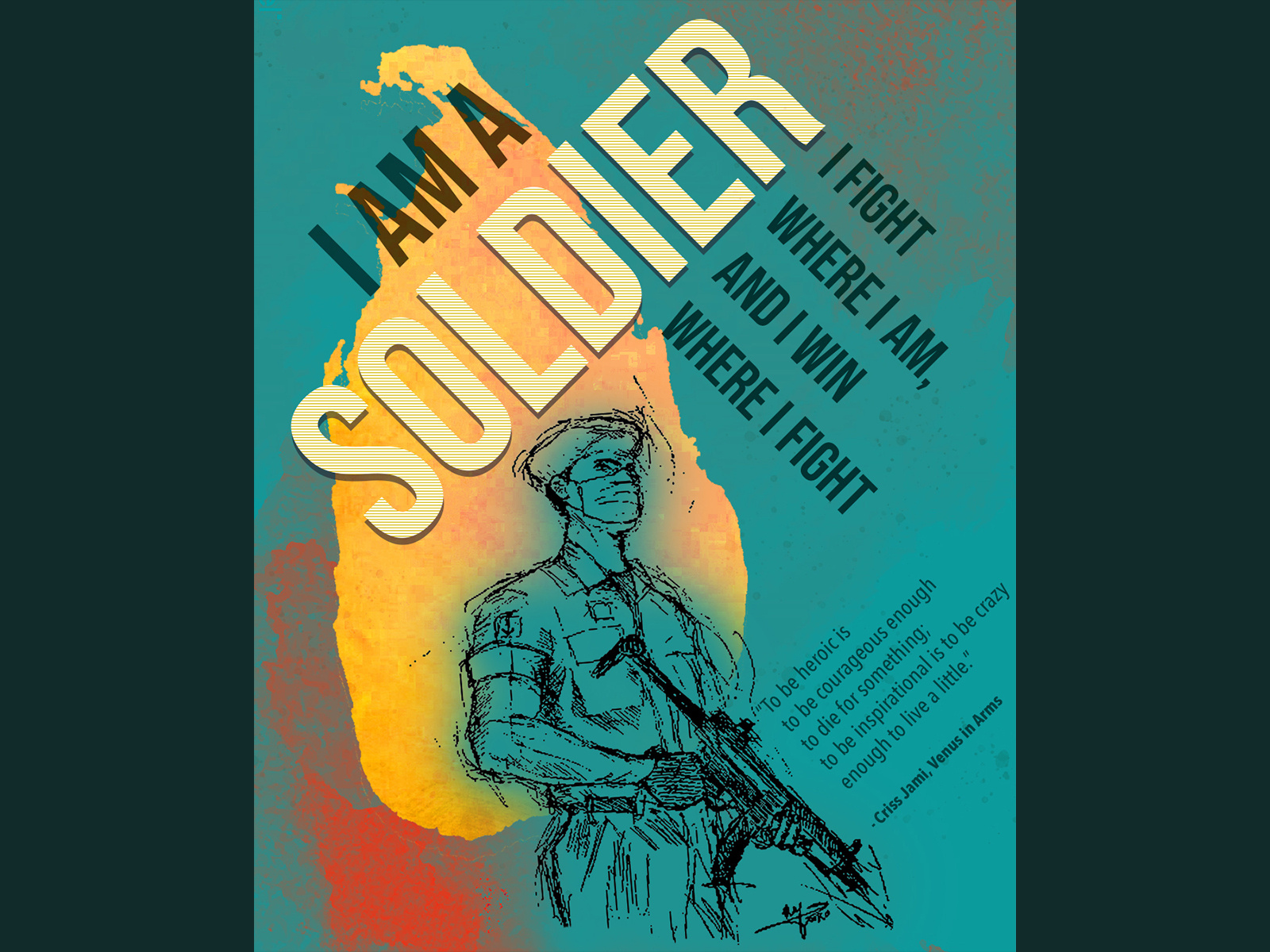 Salute to Heroes Poster Design by NISHDLIVE on Dribbble