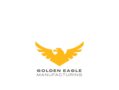 Golden Eagle design graphic design logo vector