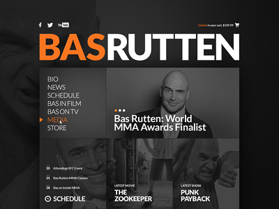 Bas Rutten Site