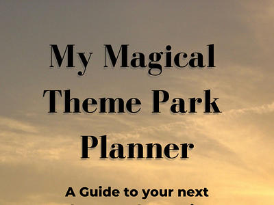 My Magical Theme Park Front Cover