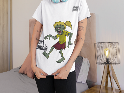 Part Zombie Tee by InnerZombie